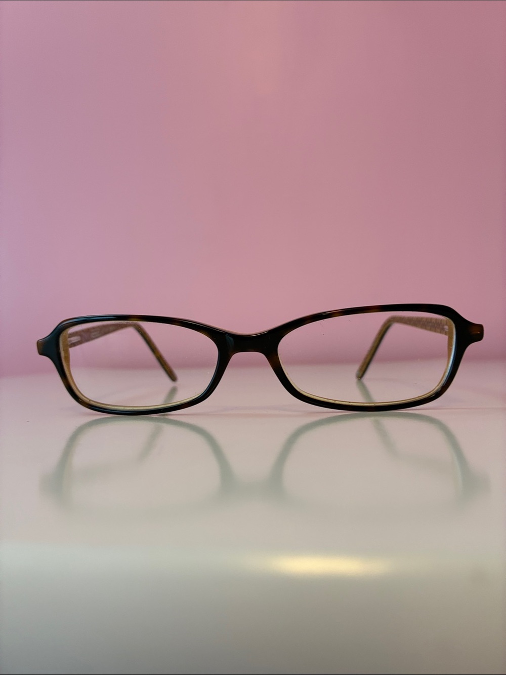 Coach Lizzie Kids Brown Tortoise Rectangle Eyeglasses Frames